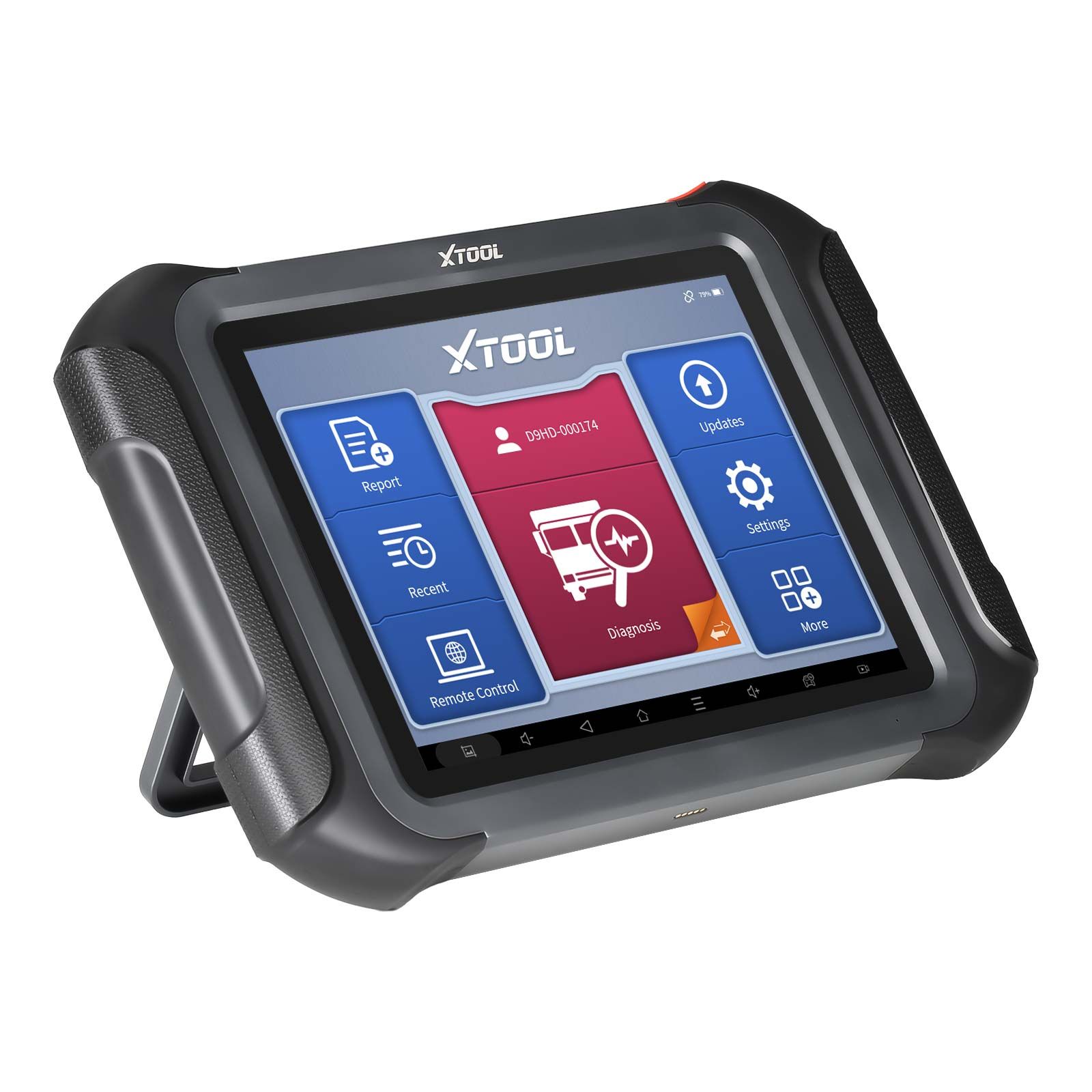 XTOOL D9HD Outil de diagnostic de camion et de voiture 12V à 24V 42+Fonctions spéciales Topologie Cartographie pour diesel/essence Remplacez PS90 PRO