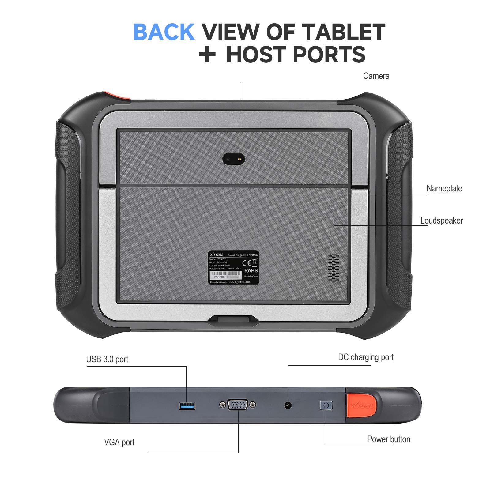 2023 xtool d9s pro connexion wifi scanner de diagnostic automatique prend en charge le codage de l'ecu topologie mappage programmation de clés 42 fonctions de service can FD doip