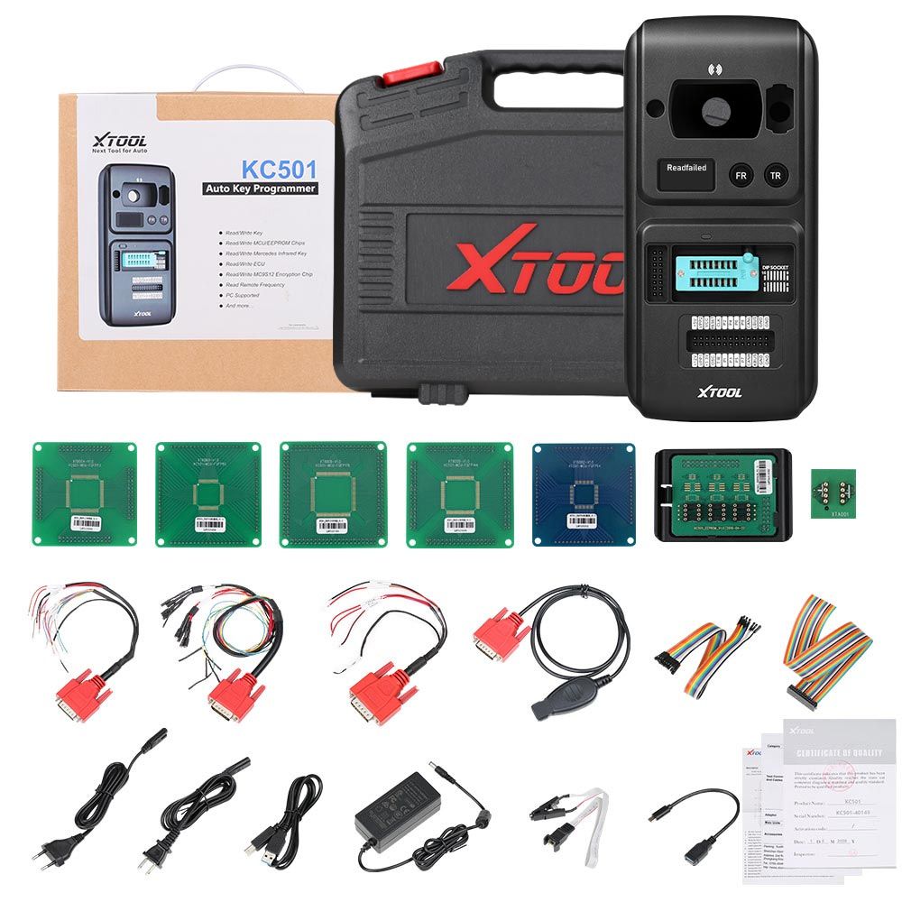 2025 XTOOL D9S Pro plus KS-1 KS01 Smart Key Emulator et KC501 Key & Chip Programmer pour Toyota / Lexus / Scion Toutes les clés perdues Pas besoin de démontage