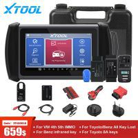 Xtool inplus ik618 programmeur de clé automatique x100pad3 pour Toyota / Benz kc100 toutes les clés perdues pour Volkswagen quatrième et cinquième outil de diagnostic immo