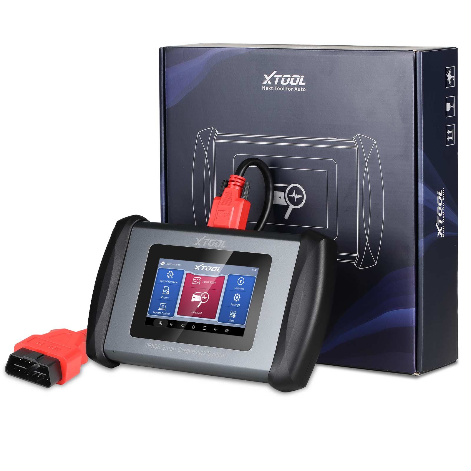 XTOOL InPlus IP508 OBD2 outil de diagnostic de scanner avec 6 services ABS saignement huile réinitialiser EPB SAS BMS gaz à gaz mises à jour gratuites