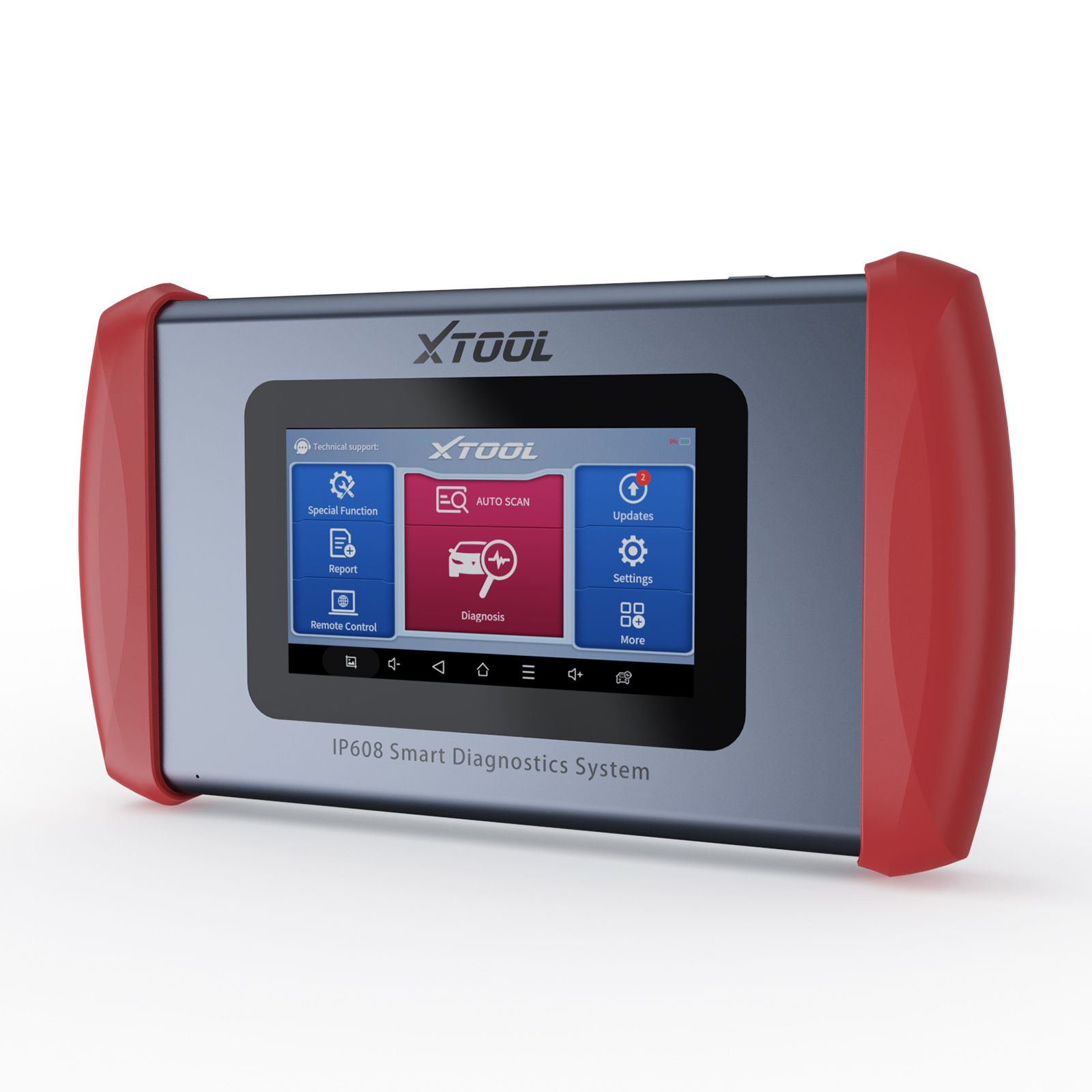 Support complet de l'outil de diagnostic du système du scanner IP608 OBD2 de XTOOL Inplus CAN FD 30+ Services et mise à jour gratuite à vie