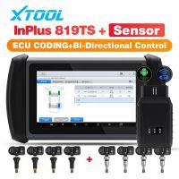 XTOOL InPlus IP819TS TPMS Programming All Systems Diagnostic Bi-Directional Control 30+ Reset Bluetooth Automotive WIth 4pcTS100