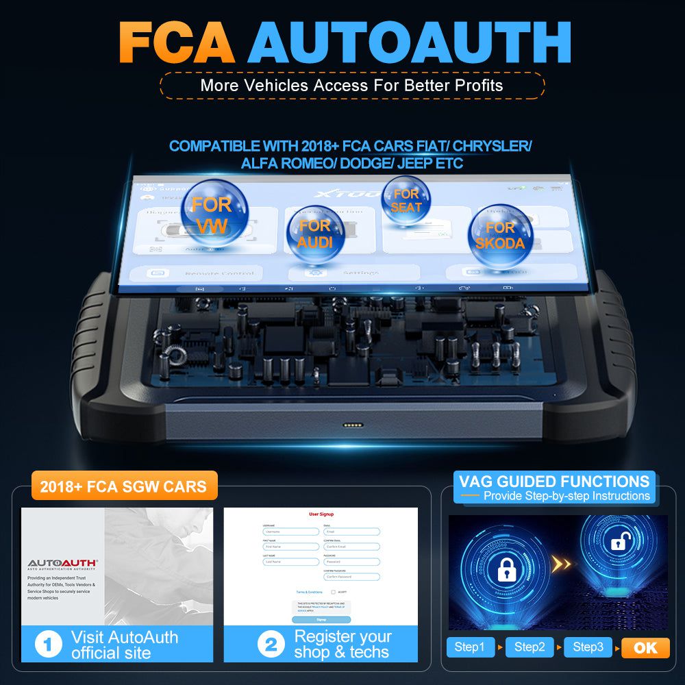 2025 XTOOL INPLUS IP919Pro Support d'outil de diagnostic sans fil bidirectionnel de tous les systèmes DOIP / CANFD & FCA, programmation d'ECU pour BBV, plan d'essai pour BMW
