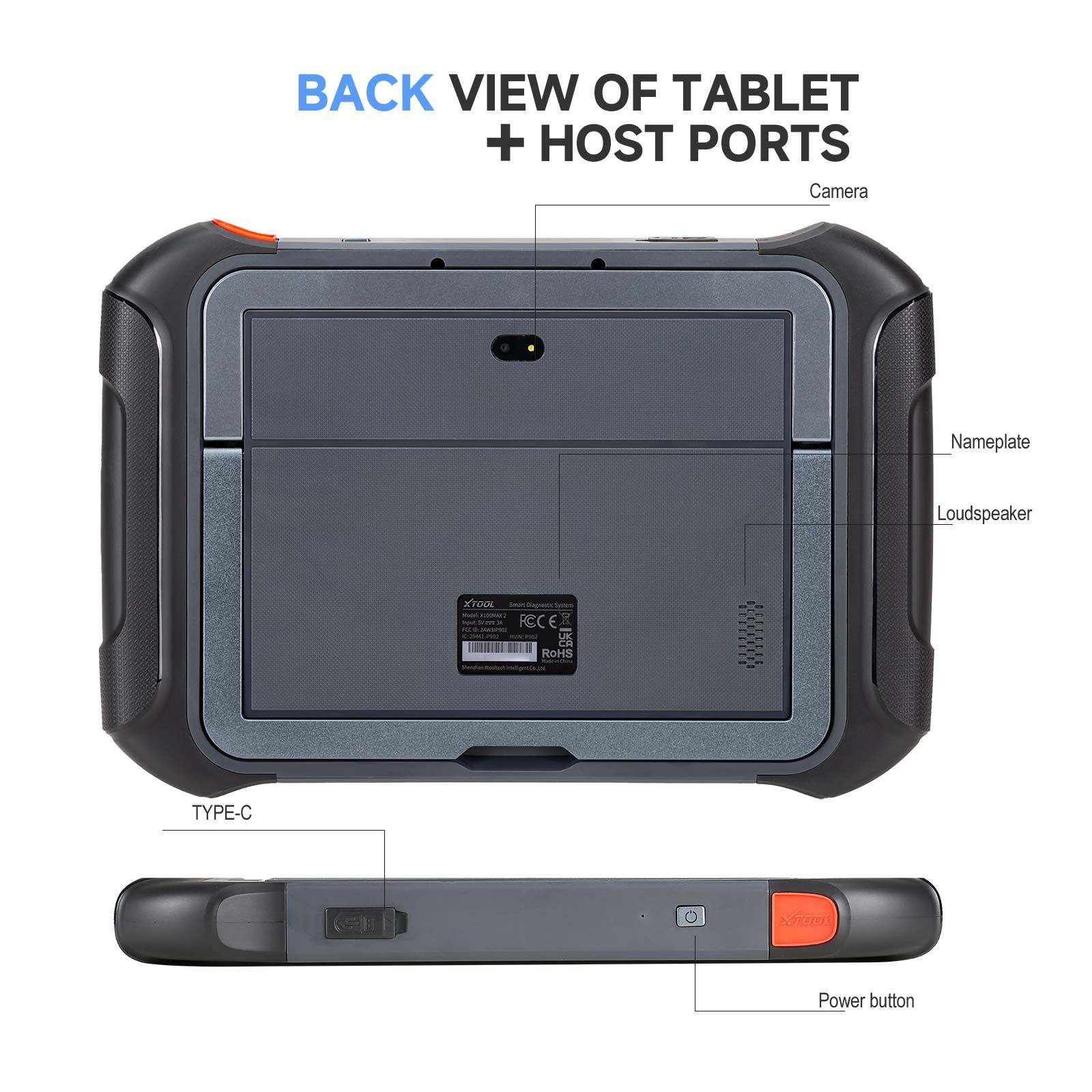 2025 XTOOL X100 MAX 2 Programmateur de clé automatique avec J2534 VCI et KC501 prend en charge 42 fonctions de service