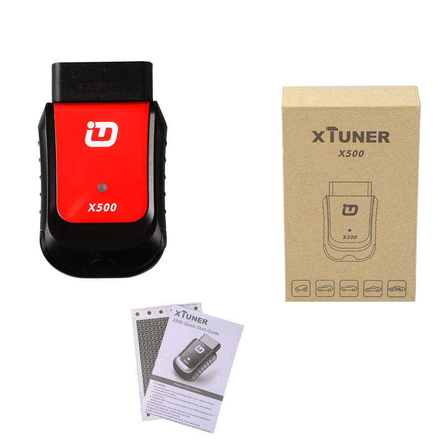 Xtuner - X500 Bluetooth, outil de diagnostic spécialisé, travaillant avec Android / PAD.