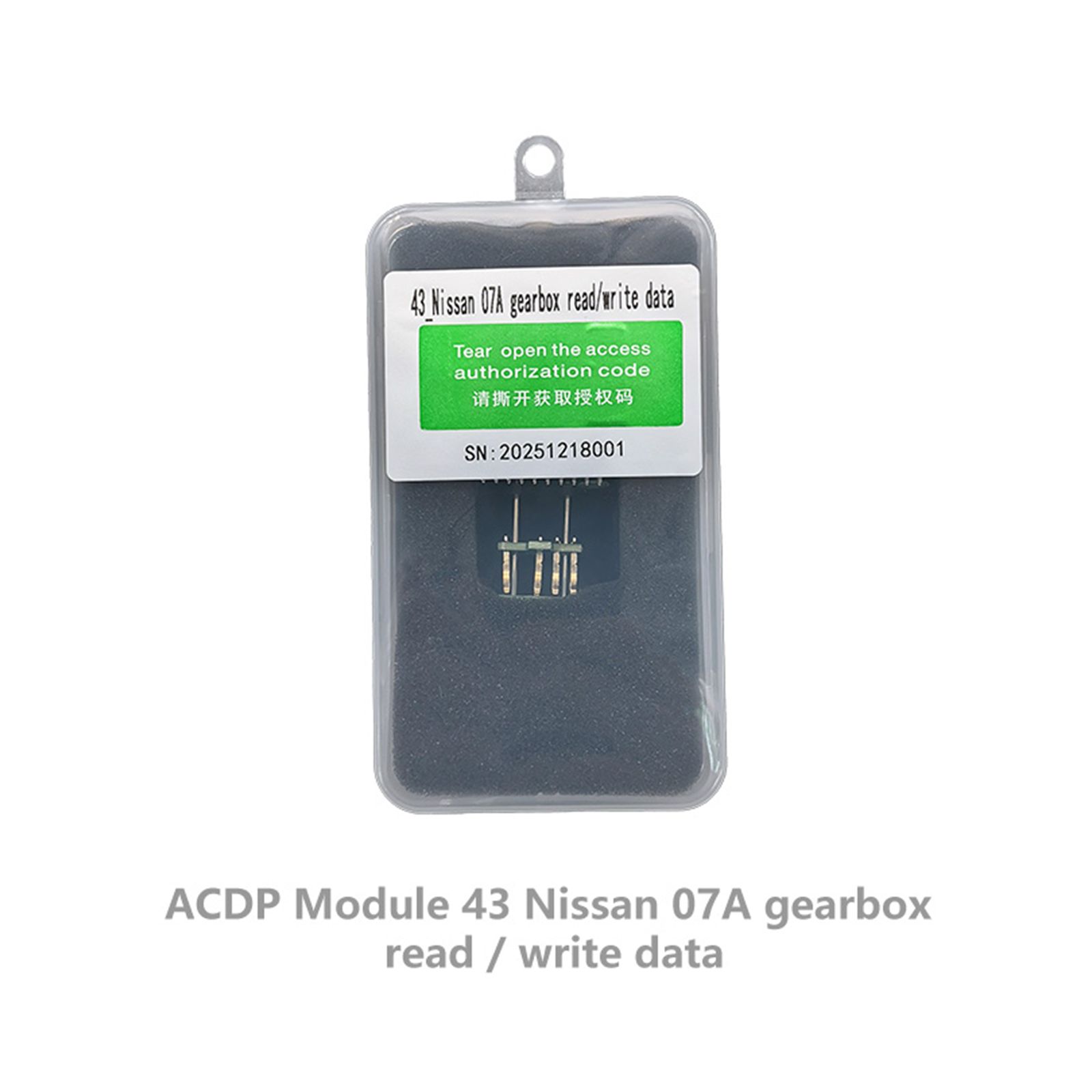 Yanhua ACDP Module 43 pour Nissan 07A 72XXX Transmission de boîte de vitesses TCM Lire et écrire des données