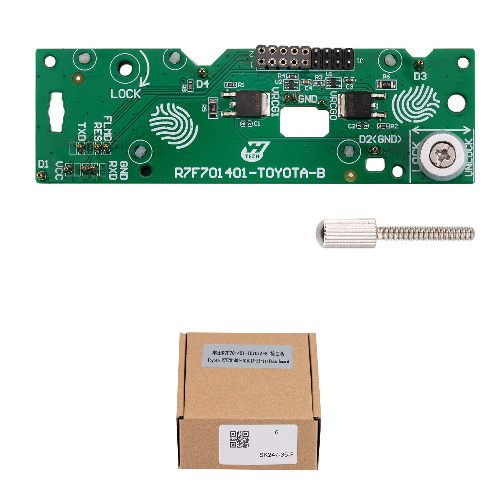 Carte d'interface YANHUA ACDP R7F701401-TOYOTA-B utilisée avec le module 35
