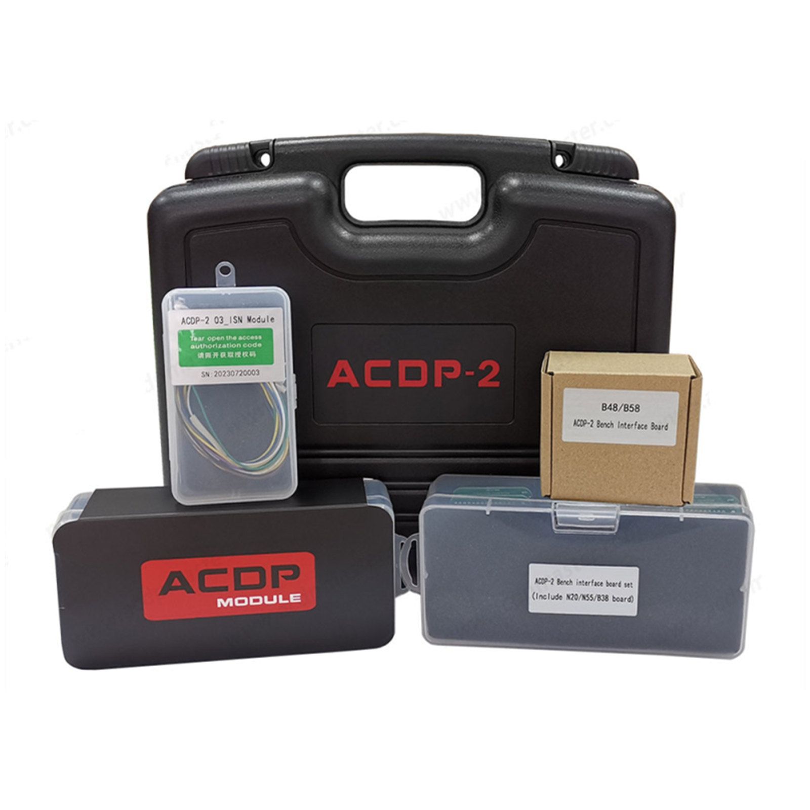 Yanhua Mini ACDP-2 pour BMW FEM/BDC Package avec module 2/3 et carte d'interface de banc B48/N20/N55/B38 pour la programmation FEM/BDC ISN lecture/écriture