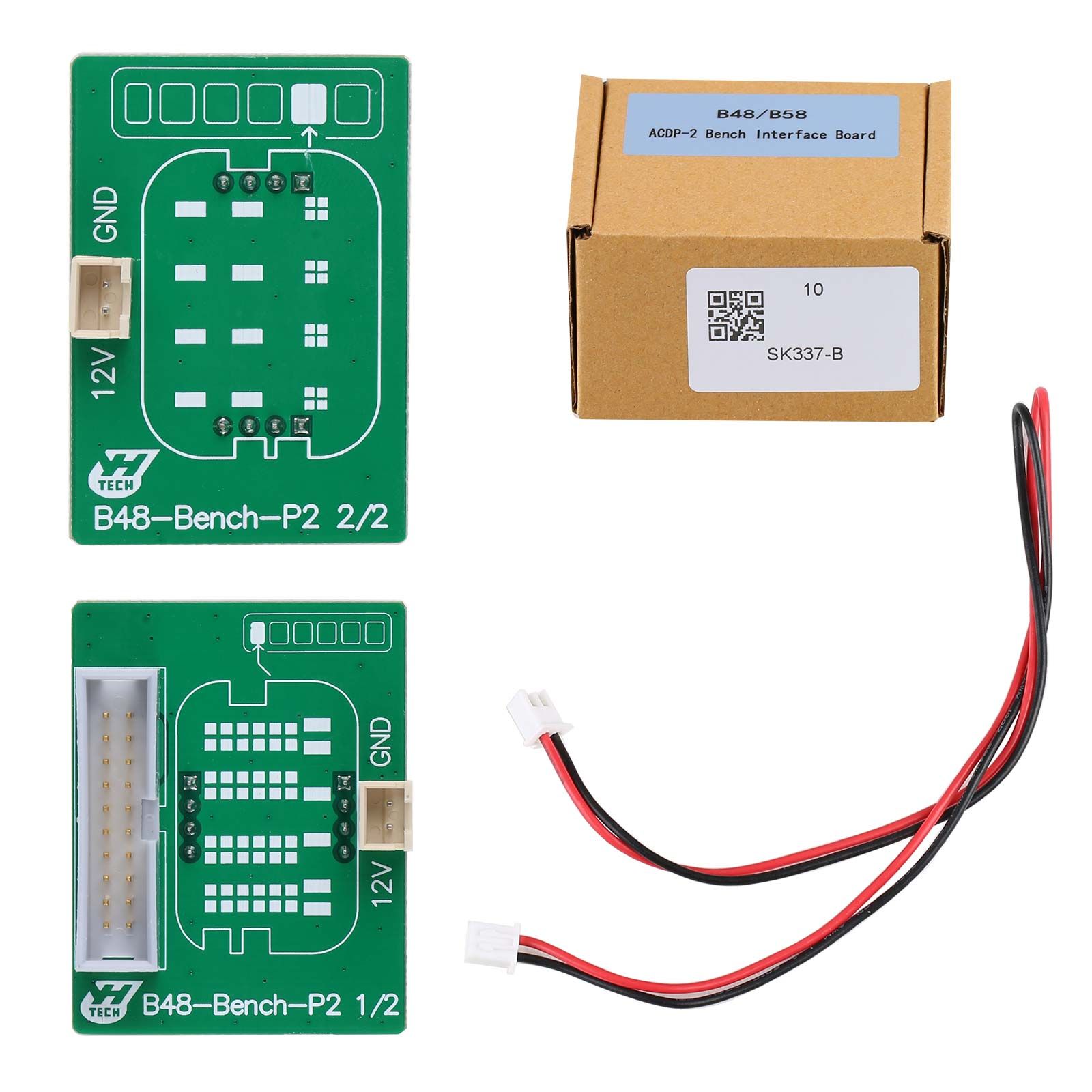 2025 Yanhua ACDP-2 BMW IMMO Package avec module 1/2/3/31/38 + licence + plateforme BDC2 + carte d'interface de banc B48/N20/N55/B38 + carte BCP BDC3