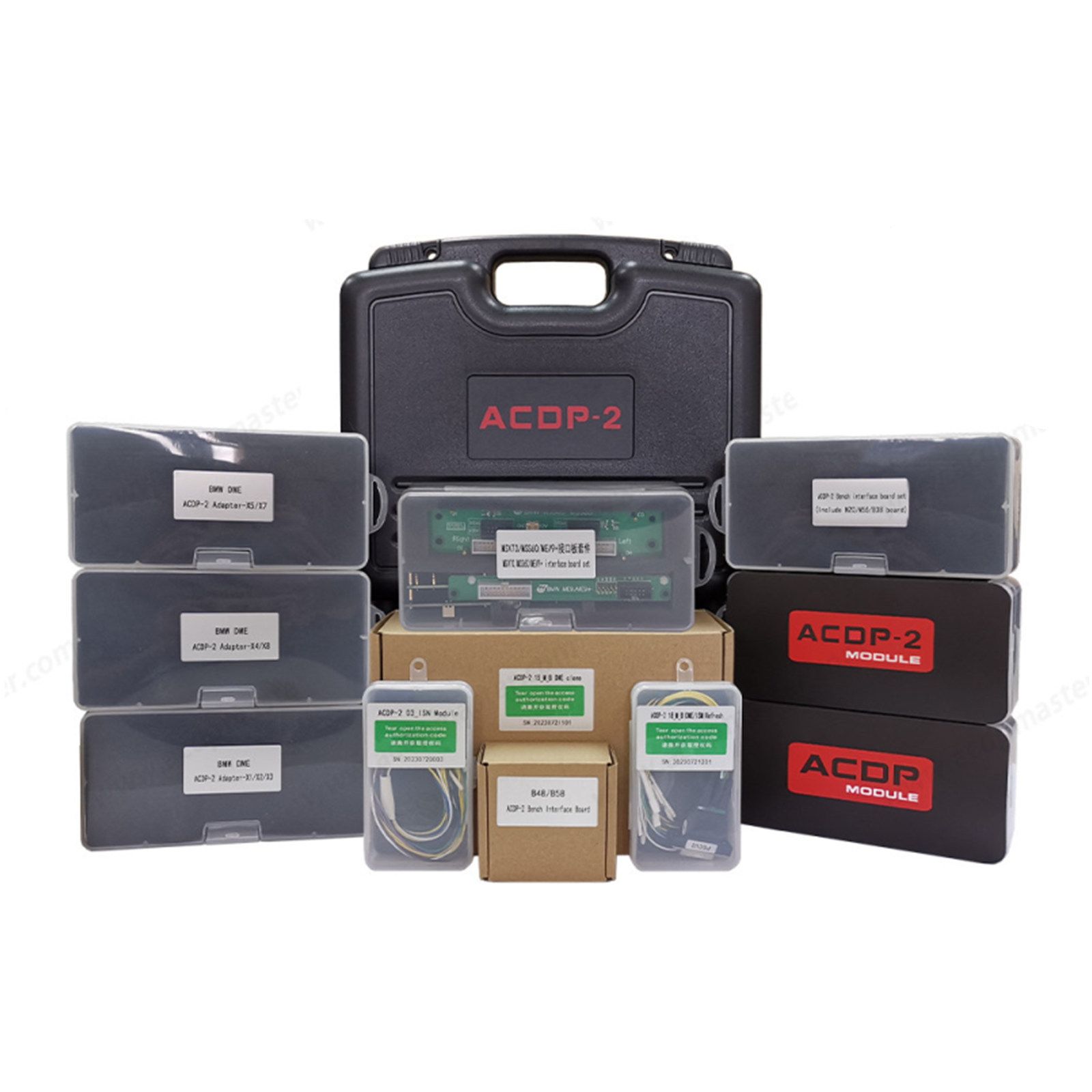 Yanhua Mini ACDP-2 pour DME Clone Package avec Module 3/8/15/18/27 et Panneau d'Interface pour BMW Mercedes Benz