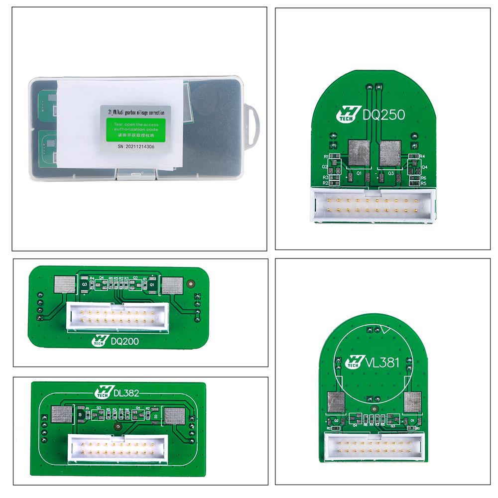 Yanhua ACDP-2 VW/Audi TCU/ODO Package Kilométrage avec Module 21/25/30/33/34 pour VW/Audi Transmission et Cluster Kilométrage