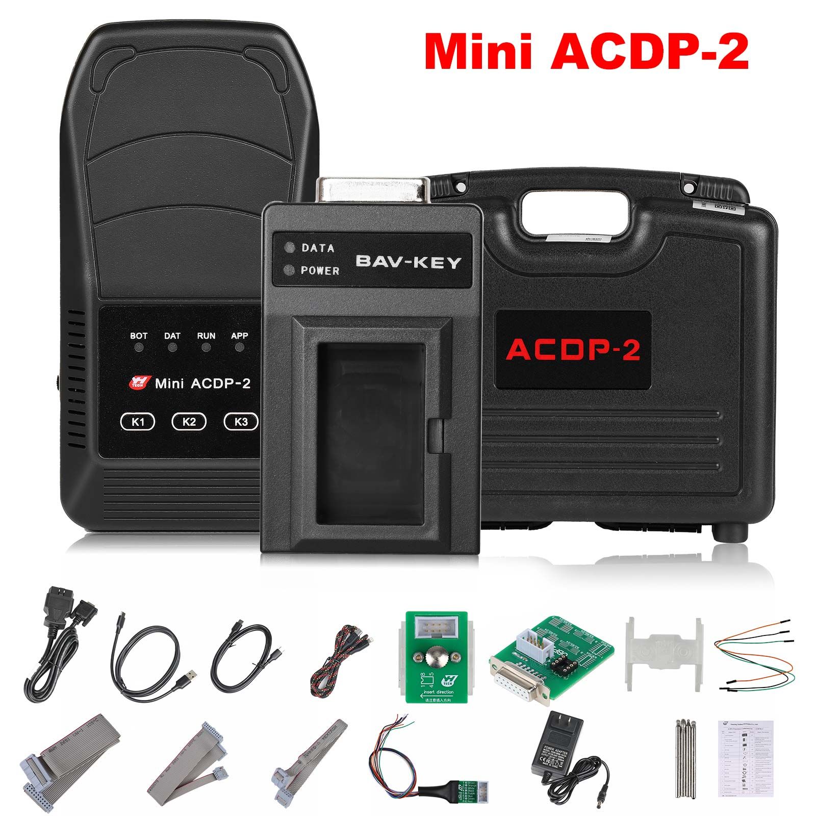 Yanhua Mini ACDP-2 JLR IMMO Package avec Module9 JLR KVM Module et Module24 Nouveau JLR (2018+) IMMO Module Ajouter la clé et toutes les clés perdues