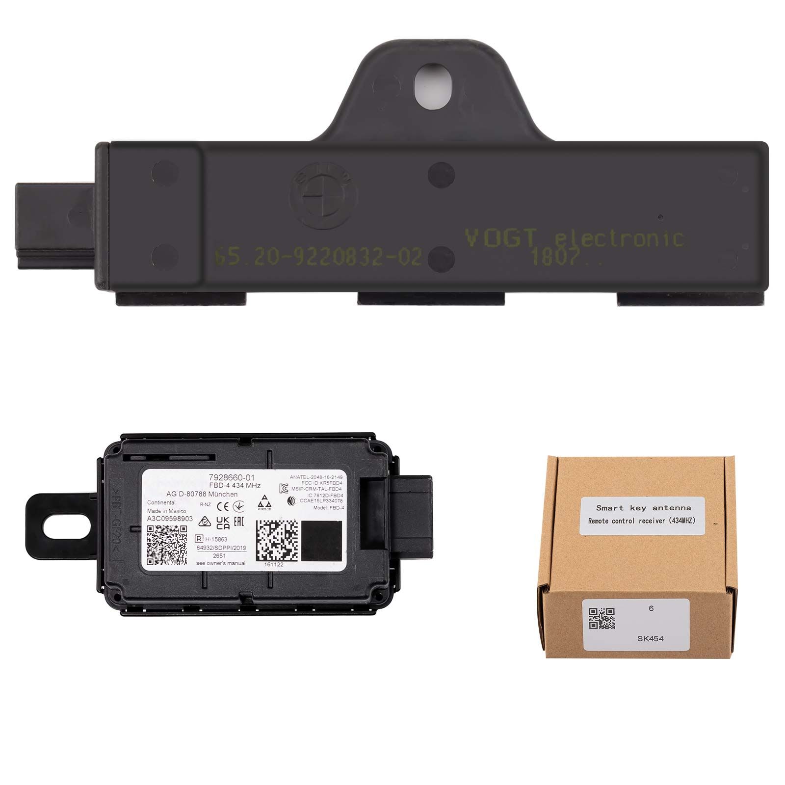 Yanhua BMW BDC2 Keys Learning Bench Platform Plus LF Smart Key Antenna Remote Control Receiver (434MHZ) Pièces de voiture démontées d'occasion
