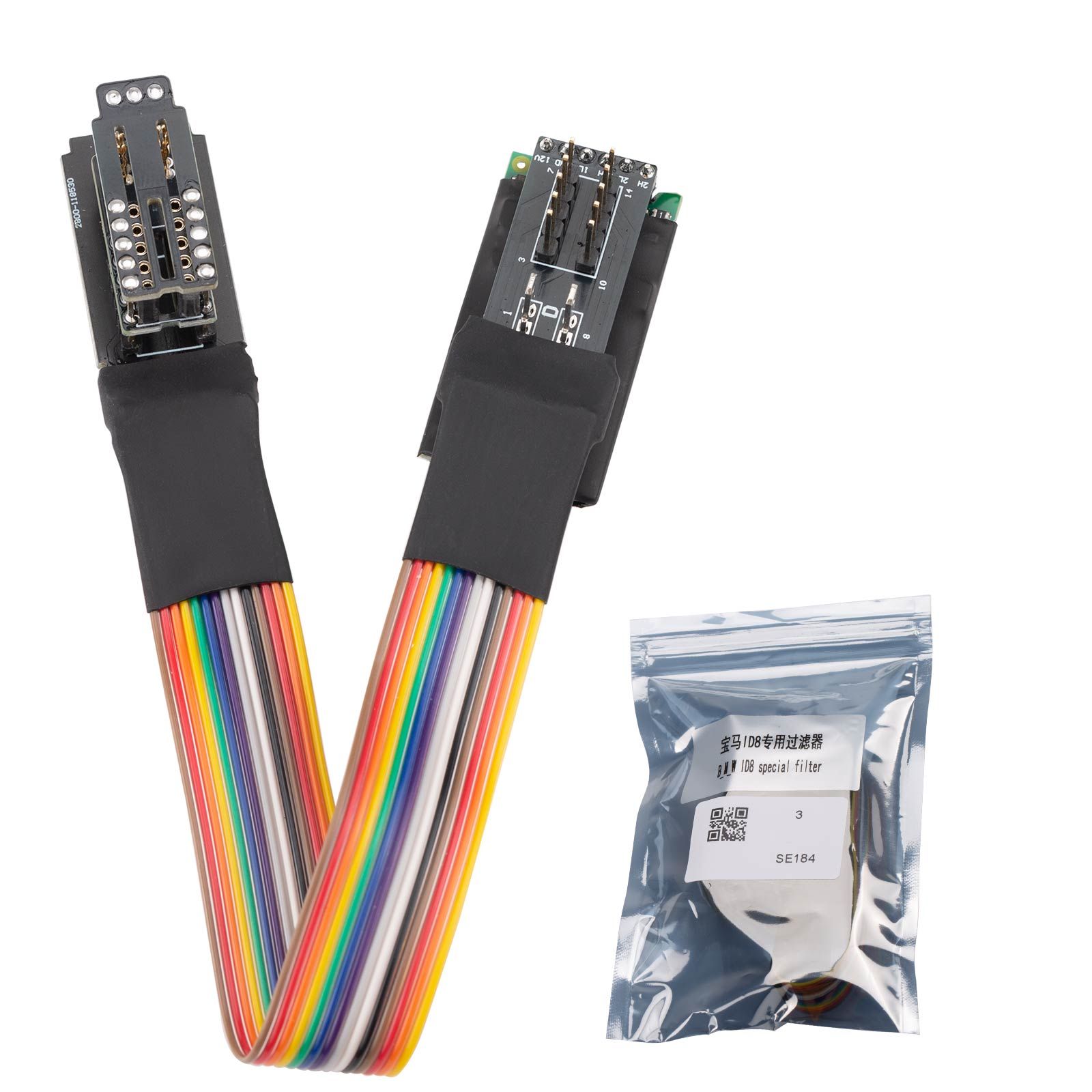 Kit d'outils de correction du kilométrage de la série G / F de Yanhua BMW Programmateur YH35XX + Émulateur 35128WT + Filtre ID7 + Filtre ID8