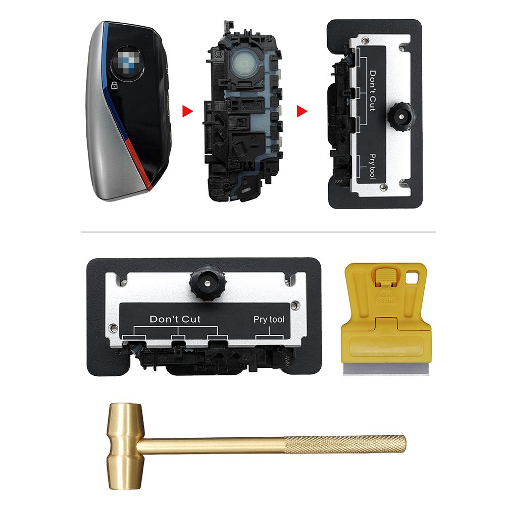 Kit de Démontage YANHUA Btool BCP 2026 – Outil de Coupe de Clé pour Coque Intérieure BMW BCP