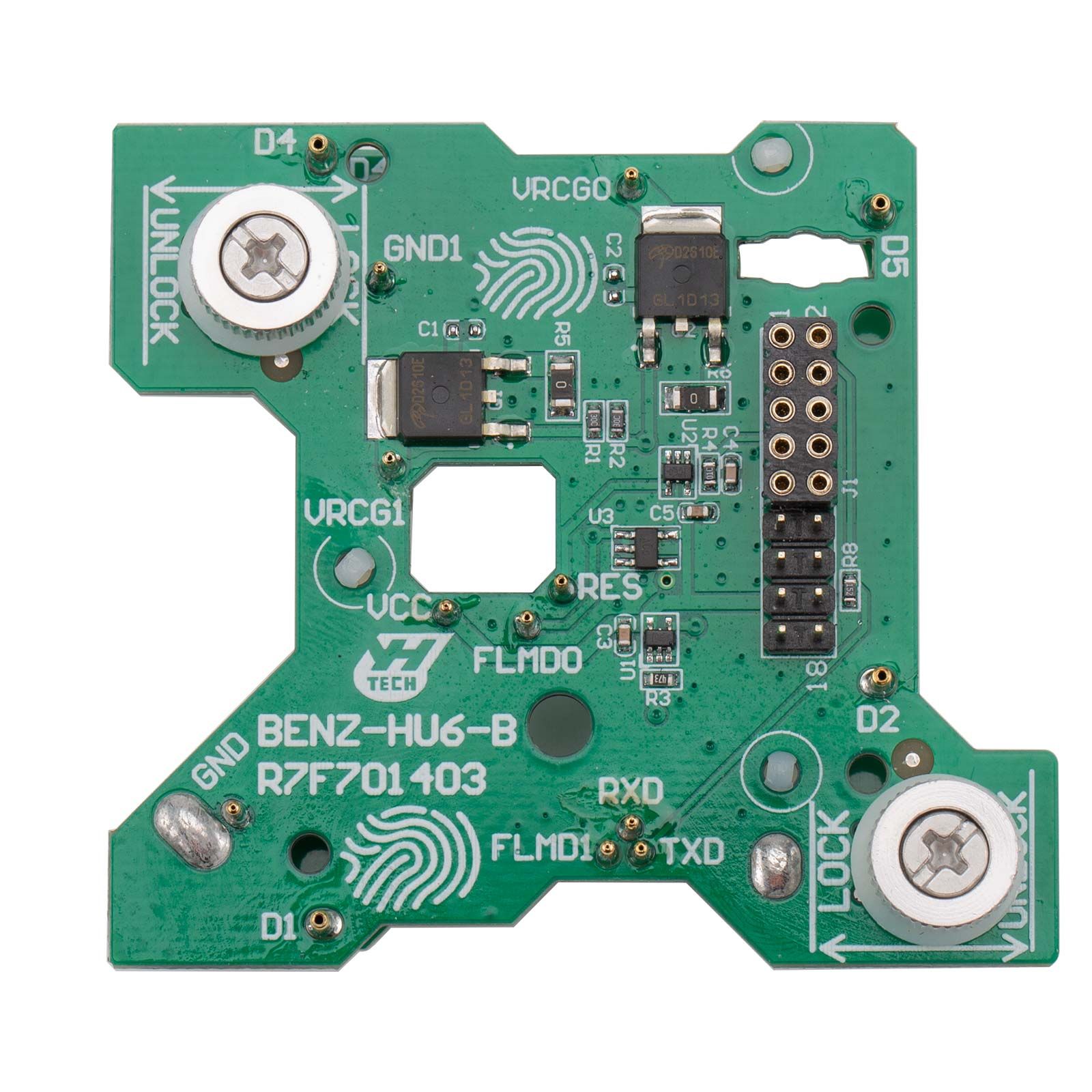 Carte d'interface YANHUA Mercedes-Benz MB HU6-B R7F701403 utilisée avec le module 37