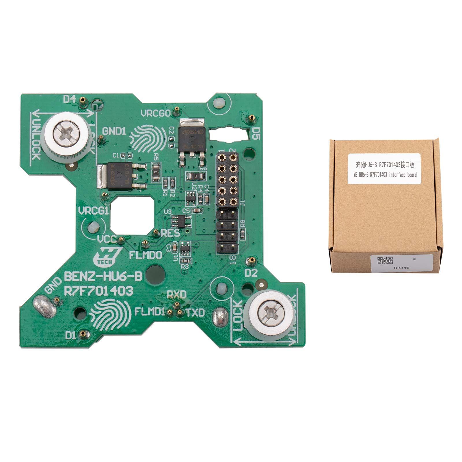Carte d'interface YANHUA Mercedes-Benz MB HU6-B R7F701403 utilisée avec le module 37