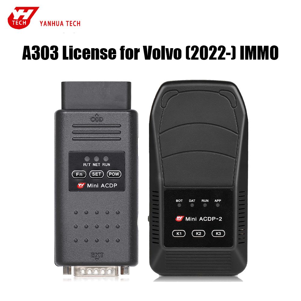 Yanhua Mini ACDP-2 A303 Licence pour Volvo (2022-) IMMO travailler avec ACDP-2 Module20