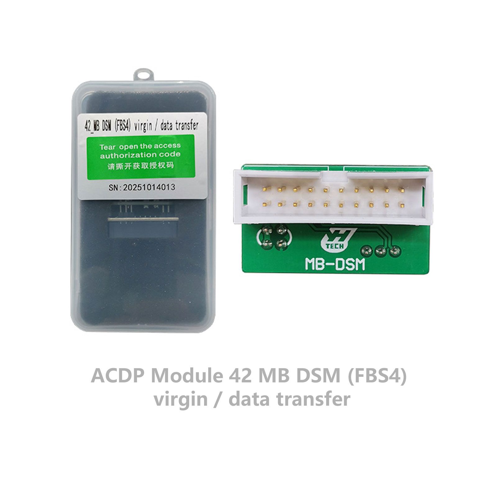 2025 YANHUA ACDP ACDP2 Module 42 pour MB DSM (FBS4) Virgen/Transfert de données avec licence A106