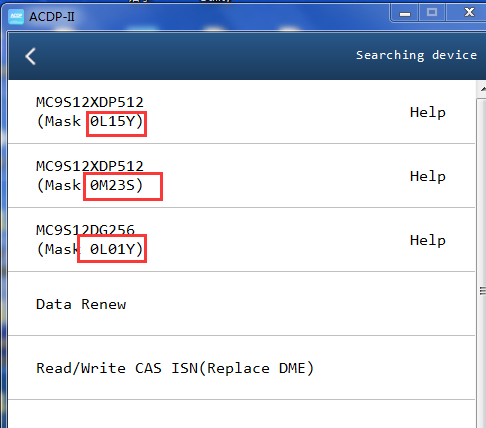Adaptateur d'interface Yanhua ACDP ACDP-2 CAS3 