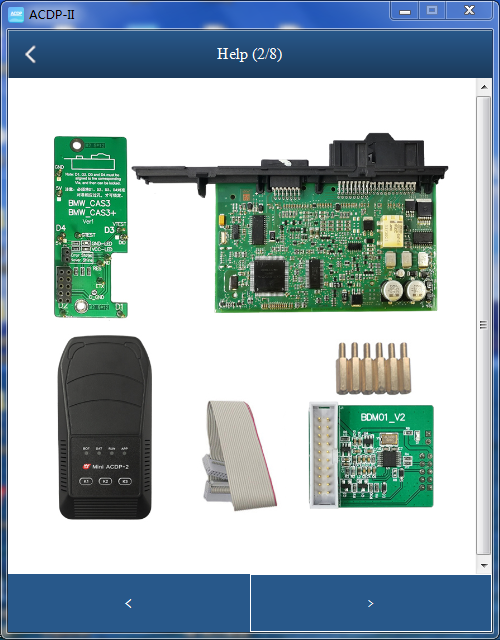 Adaptateur d'interface Yanhua ACDP ACDP-2 CAS3 