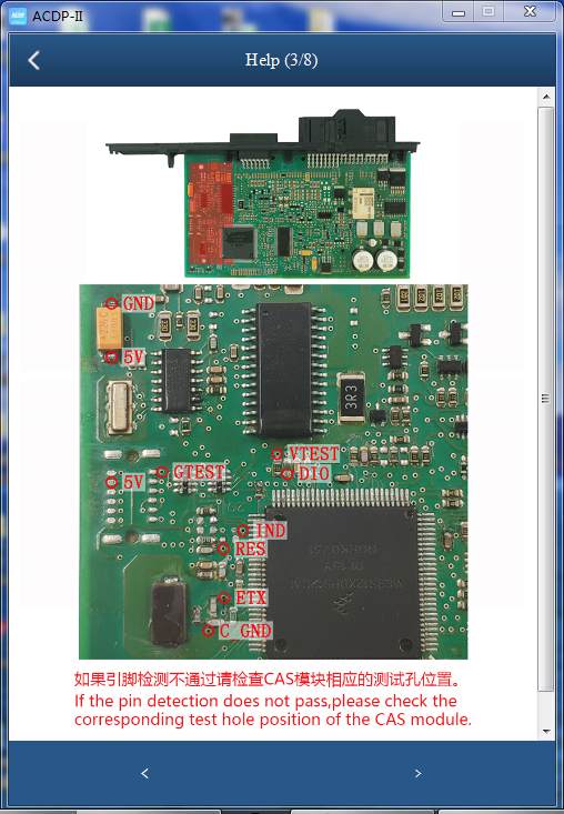 Adaptateur d'interface Yanhua ACDP ACDP-2 CAS3 