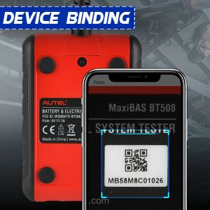 Testeur de batterie de voiture Autel MaxiBAS BT508