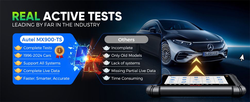Autel MaxiCheck MX900TS MX900-TS diagnostic de syst&egrave;me avec fonctions TPMS compl&egrave;tes bi-directionnelles 40+ services mis &agrave; jour de MX808TS/MX808STS/MK808TS