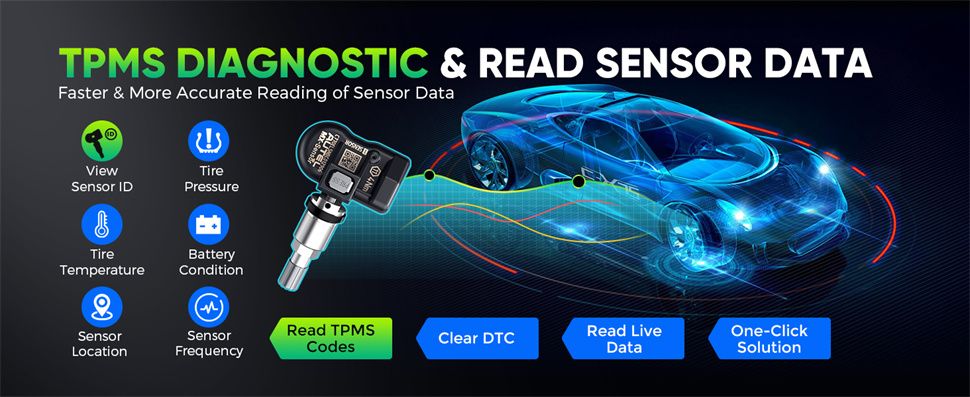 Autel MaxiCheck MX900TS MX900-TS diagnostic de syst&egrave;me avec fonctions TPMS compl&egrave;tes bi-directionnelles 40+ services mis &agrave; jour de MX808TS/MX808STS/MK808TS