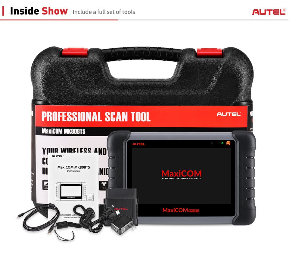 Autel MaxiCOM MK808TS Outil de réapprentissage automatique TPMS