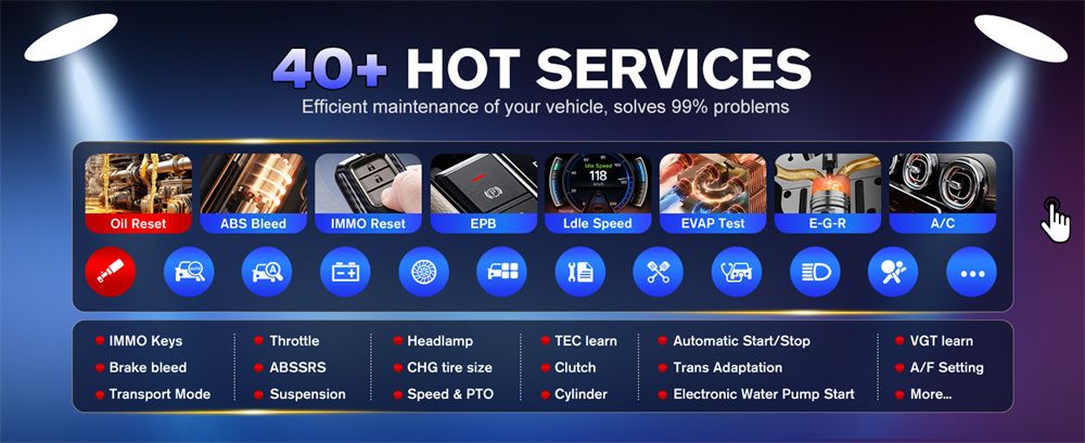 Autel MaxiCOM MK900TS MK900-TS TPMS sans fil diagnostic 