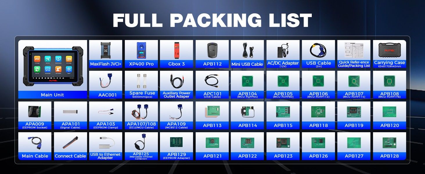 2025 Autel MaxiIM IM608 PRO II (Autel IM608 II) Kit complet
