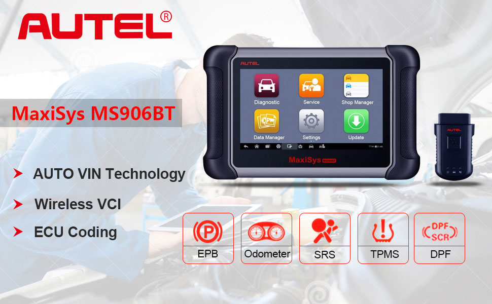 Qu'est-ce qu'AUTEL MaxiSys MS906BT