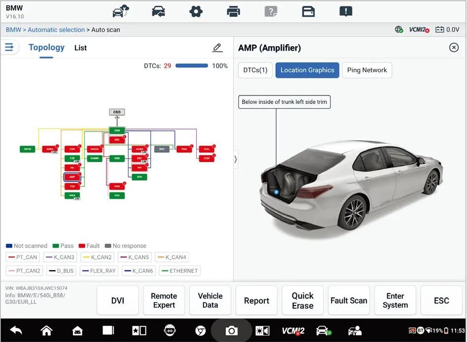 Autel MaxiSys MS909 S2 Syst&egrave;me de diagnostic et d'analyse de niveau suivant