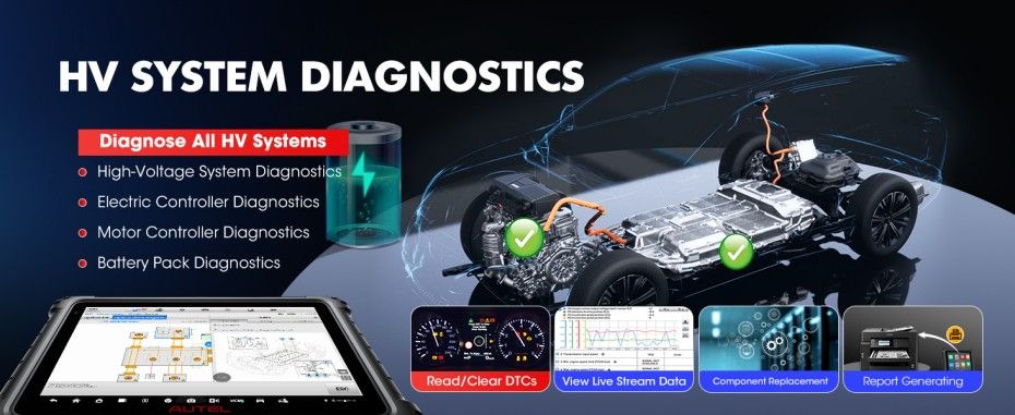 Diagnostique du système Autel Ultra ev hv