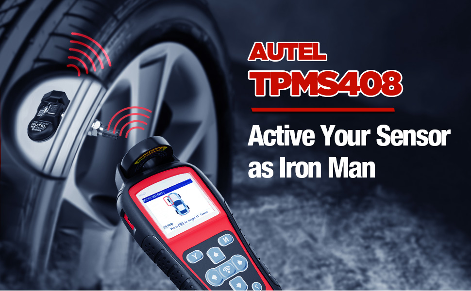 Outil de réapprentissage original Autel MaxiTPMS TS408 TPMS