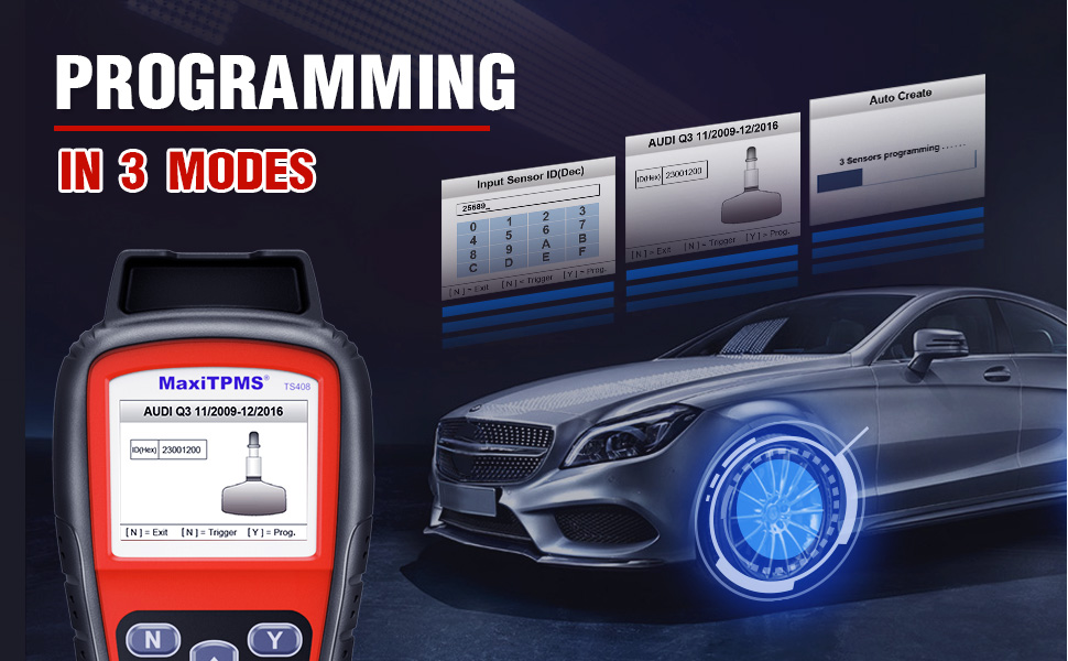 Outil de réapprentissage original Autel MaxiTPMS TS408 TPMS