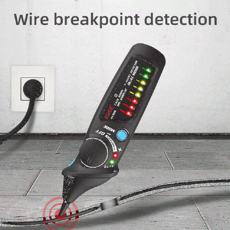 Avd06 détection de rupture de ligne du détecteur de tension sans contact à double mode