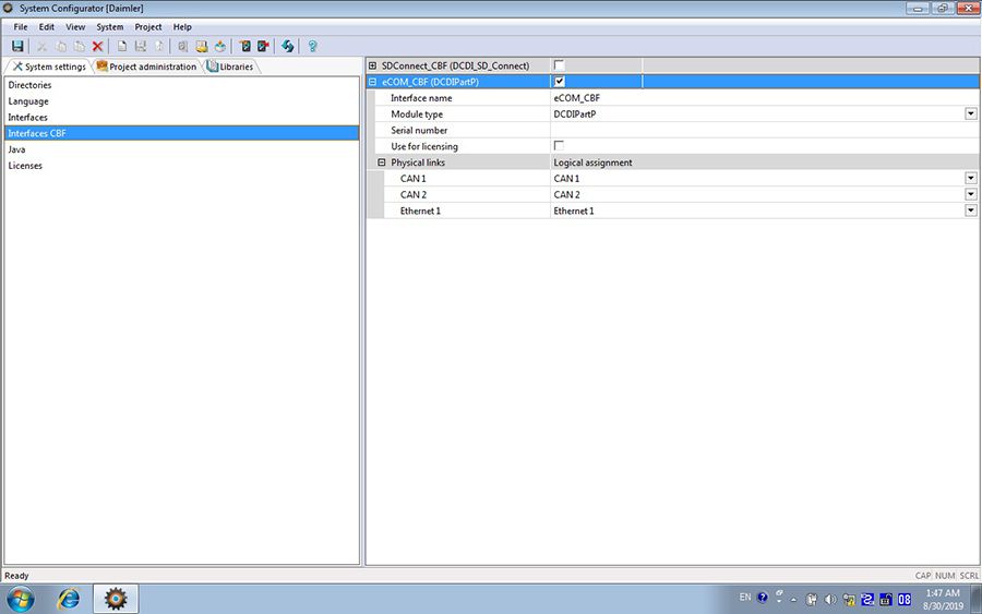 Benz ECOM Doip Diagnostic & Programming Tool Software