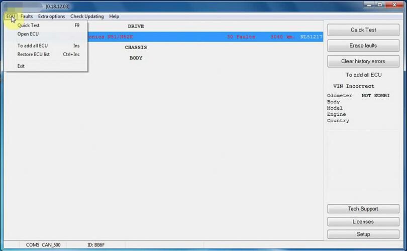 V2018.12 BMW E/F Scanner II Version complète