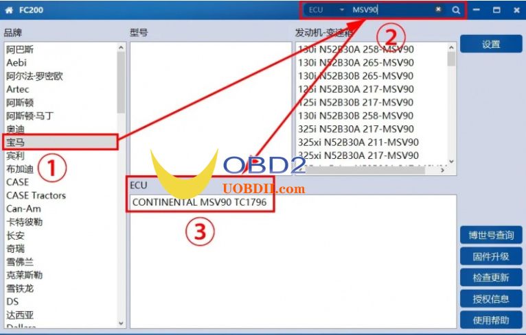 CG FC200 ECU Programmer Version complète