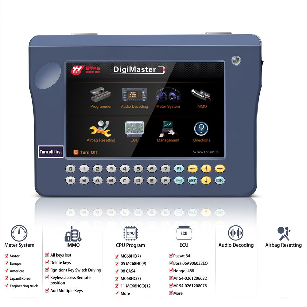 Fonctions Digimaster 3