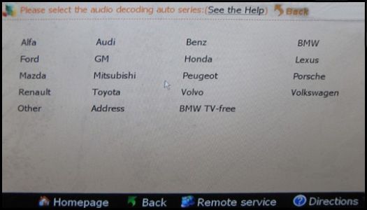 Digimaster 3 prend en charge les voitures de décodage audio