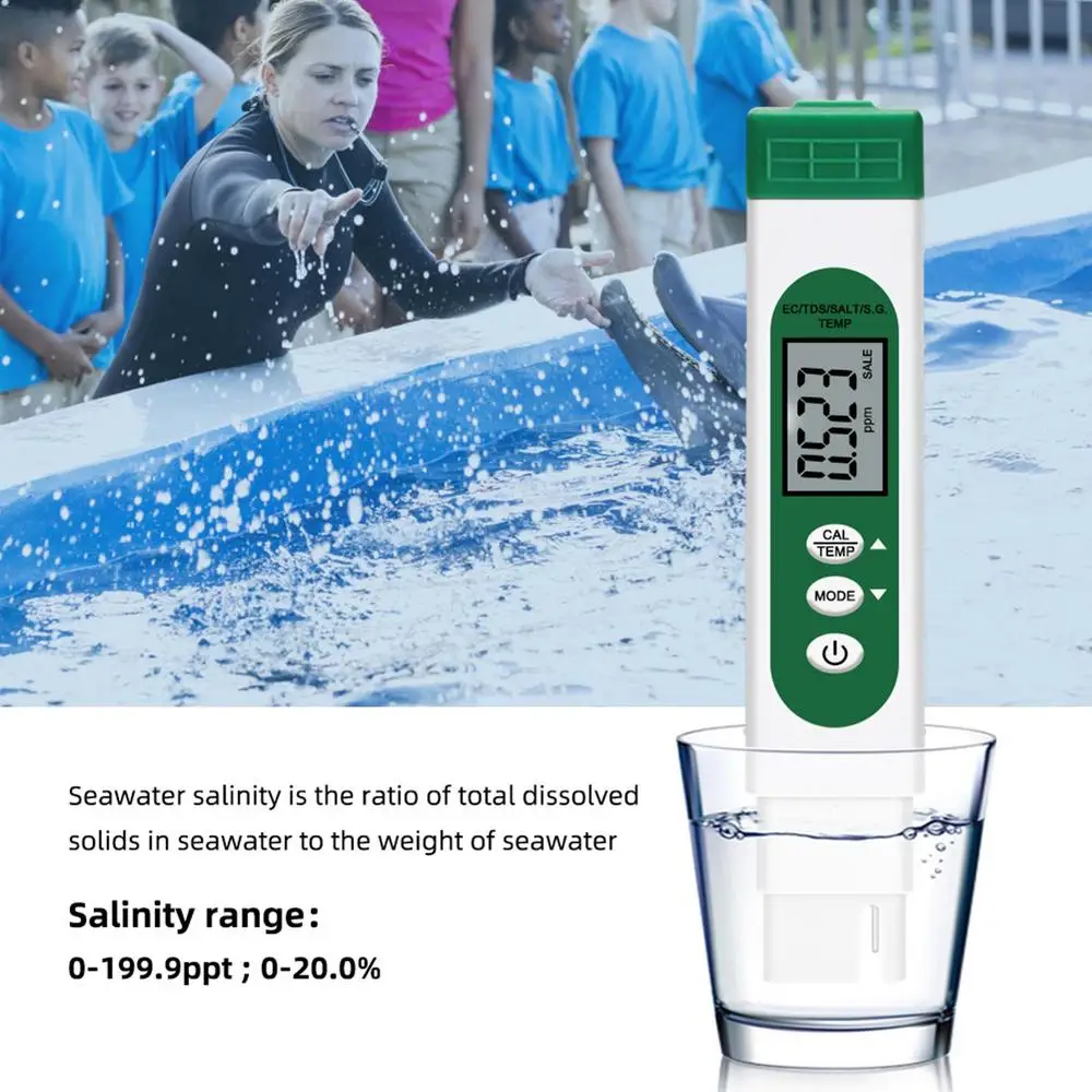 Digital Water Tester EC TDS Temp Meter
