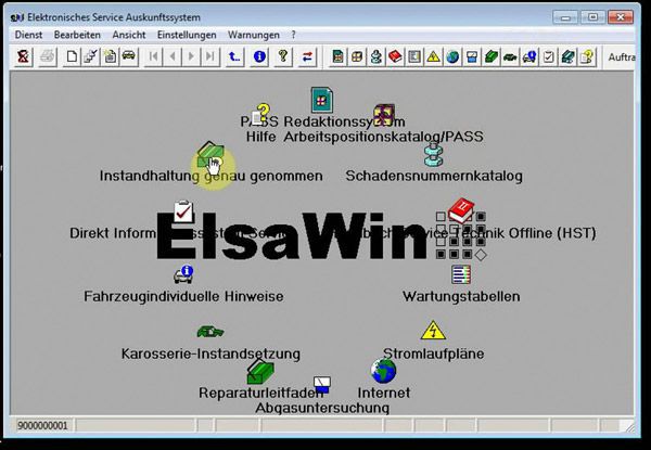 Elsawin 5.2 logiciel