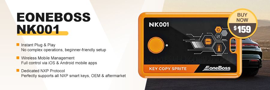 EoneBoss NK001 (Key Copy Sprite) pour NXP Smart Key Cloning