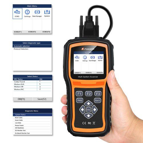 Scanner multisystème Foxwell NT530