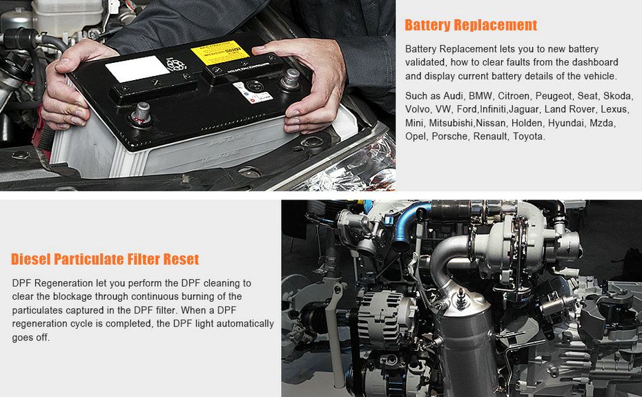 Scanner OBD2 système complet FOXWELL NT644 PRO