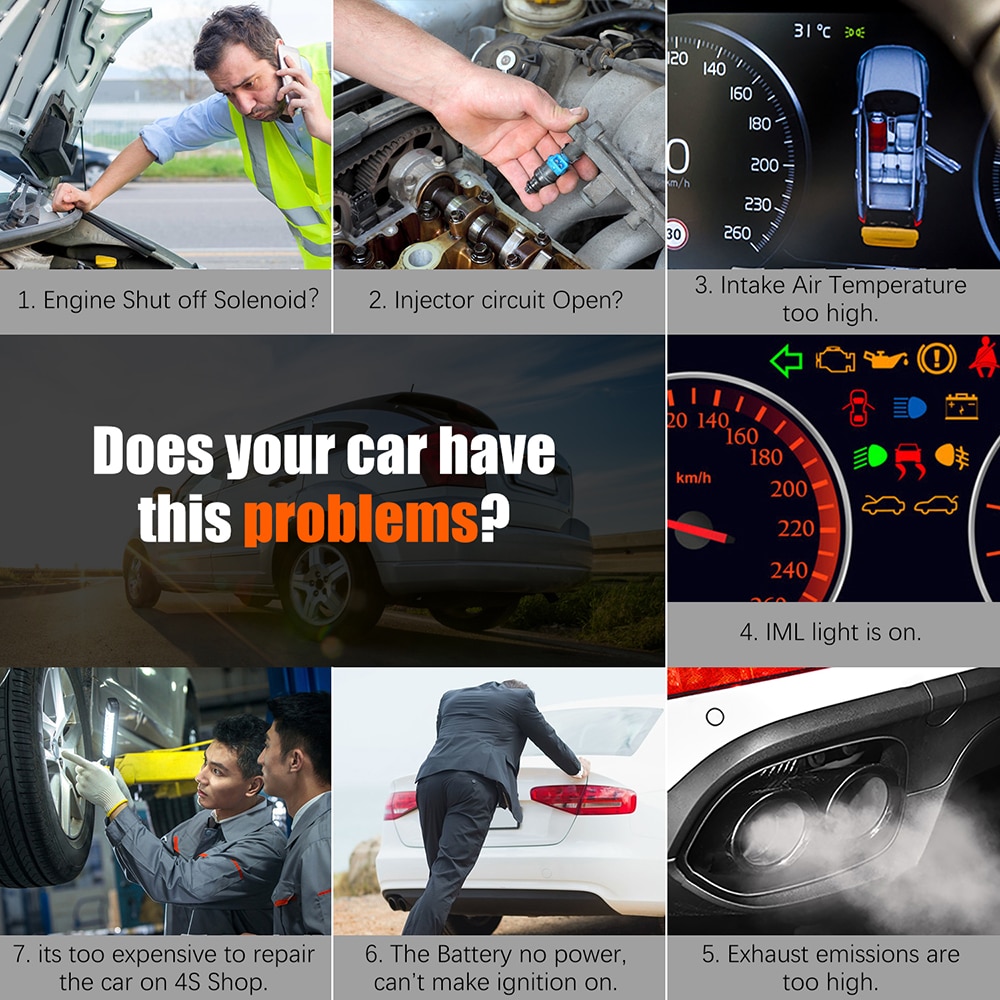 FOXWELL NT650 Elite OBD2 EOBD Outil de diagnostic